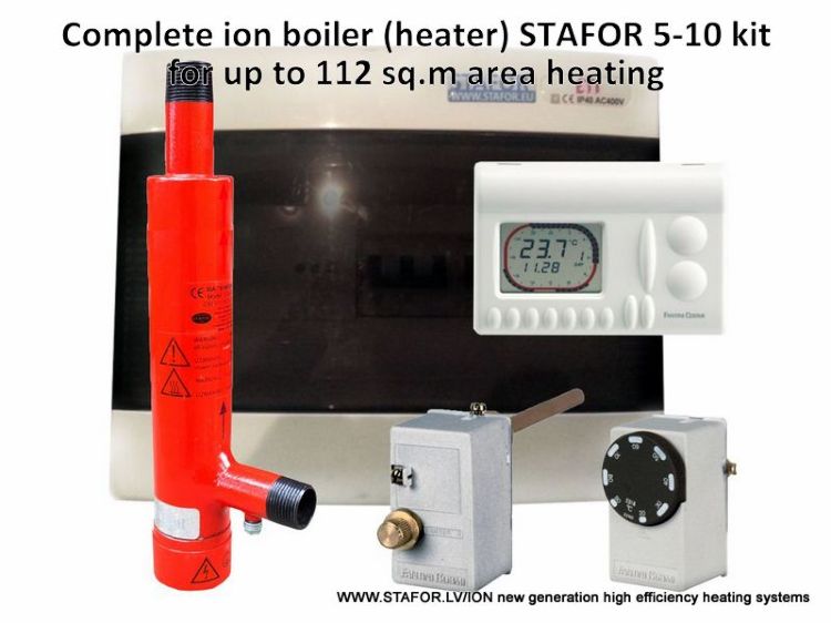 Ion boiler (heater) STAFOR 5-10kW complete set