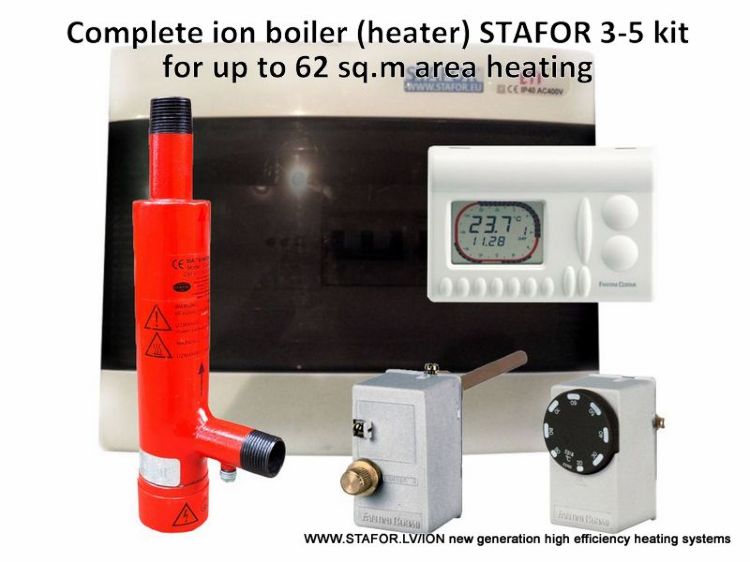 Ion boiler (heater) STAFOR 3-5kW complete set