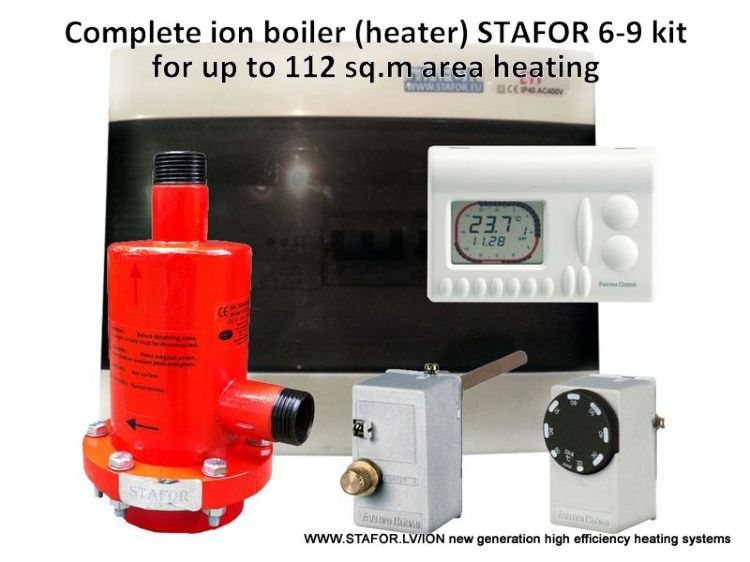 Ion boiler (heater) STAFOR 6-9kW complete set